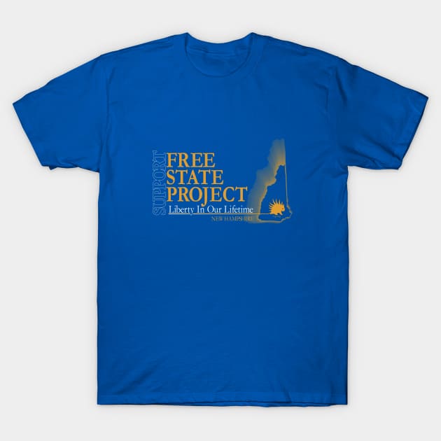 Free State Project NH - NPO T-Shirt by DDGraphits